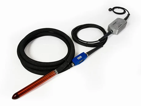 Stavvibrator for vegg integrert omformer og 15 meter ledning